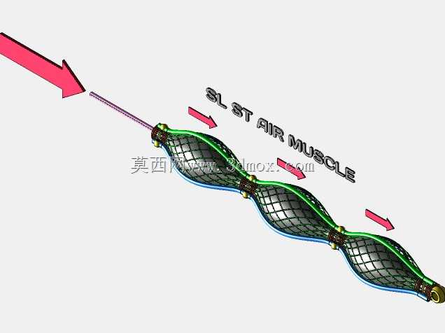SL\U ST空气肌演示正在进行