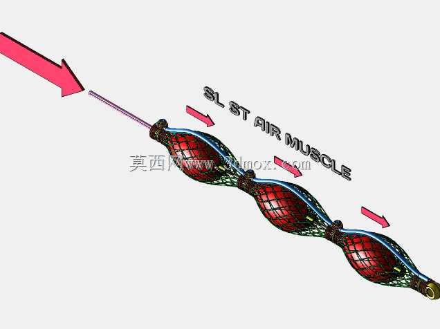 SL\U ST空气肌演示正在进行