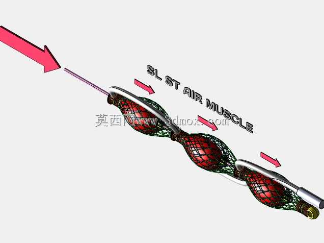 SL\U ST空气肌演示正在进行