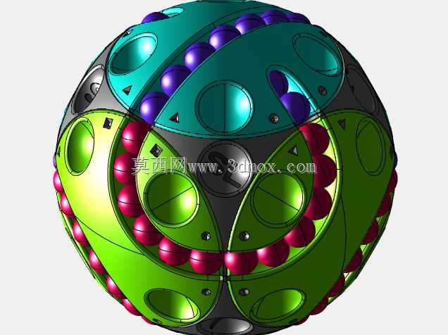 SL\u ST SPHERE in progress Rubik's\u Balls