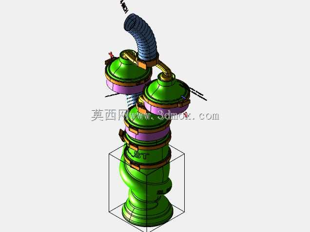 SL\U ST旋风分离器4英寸软管-03正在进行