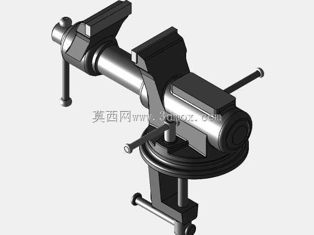 带夹具的可拆卸台钳