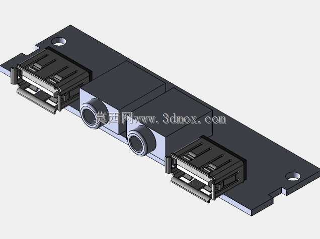 2xUSB 2x3.5mm