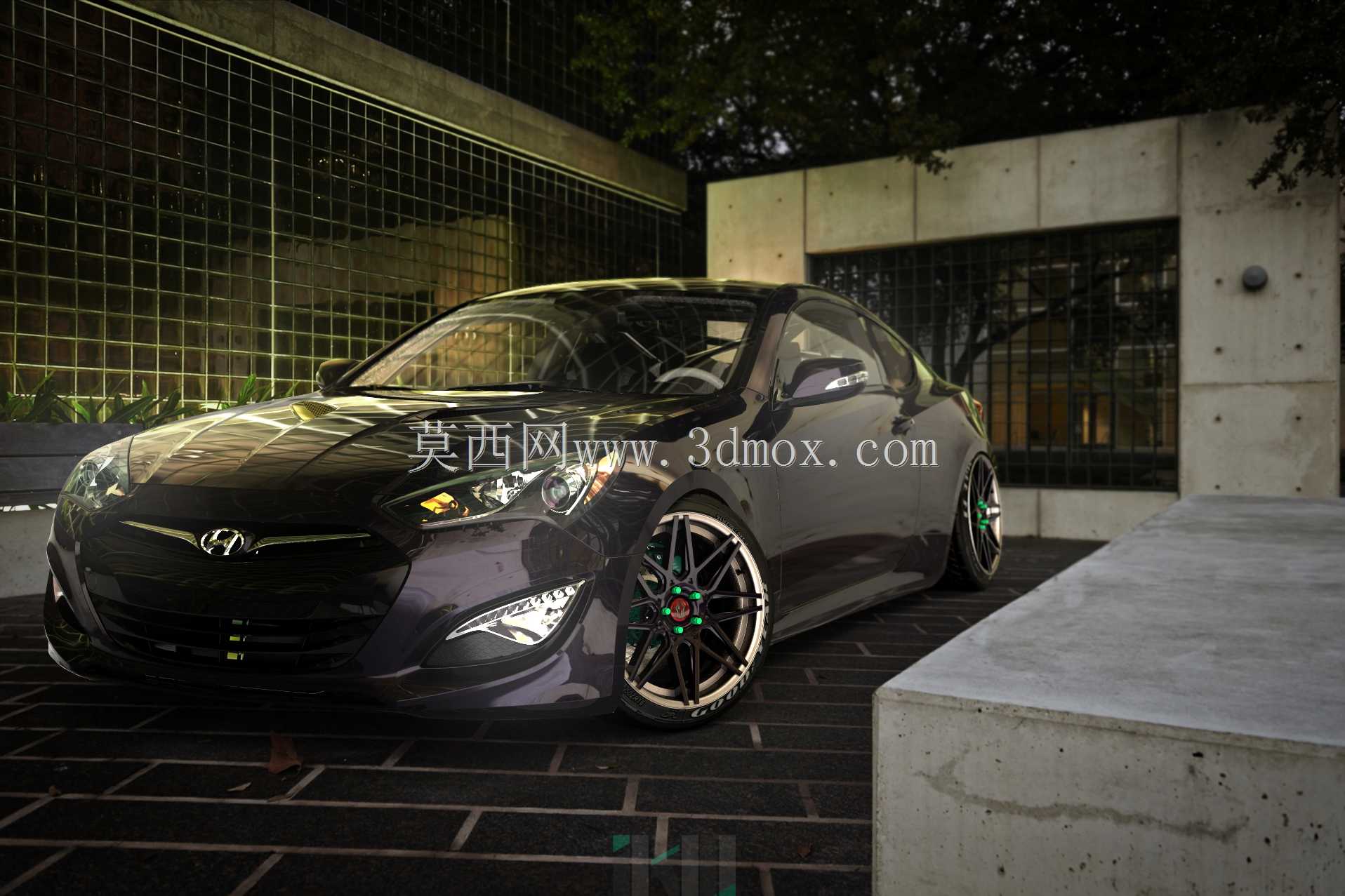�ִ�Genesis Coupe 3.8