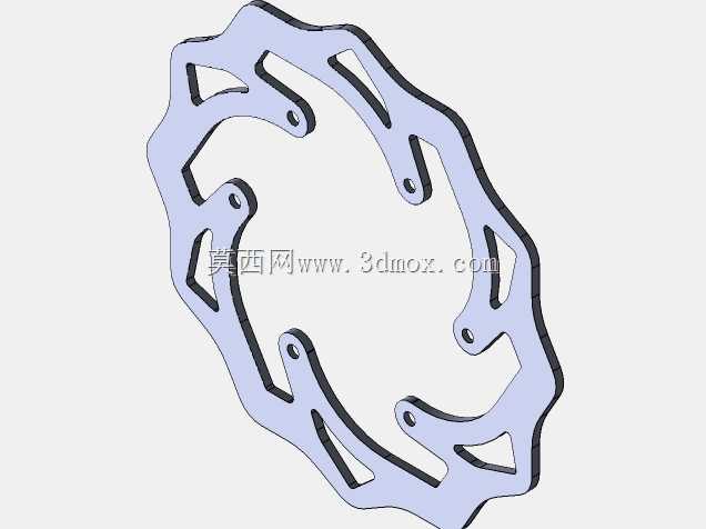 后制动盘Ktm EXC 2008-2019
