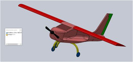 Avion r��duit de type������