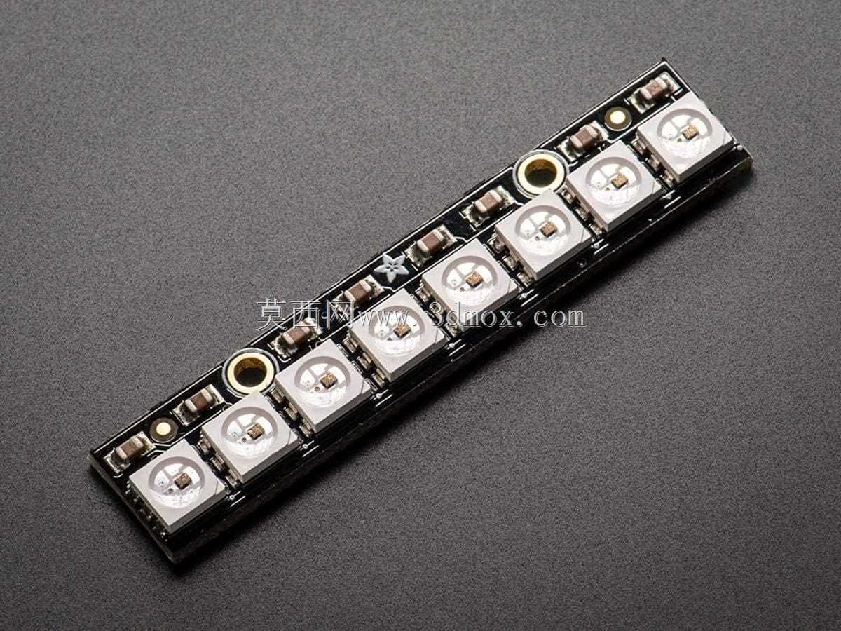 Adafruit NeoPixel Stick for Arduino-8 x WS2812 5050可寻址RGB LED