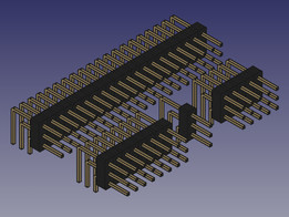 KiCAD��2.54mm��ͷ��