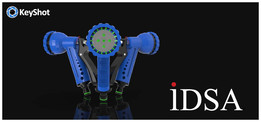 ����IDSA KEYSHOT��Ⱦ��ս����ˮǹ