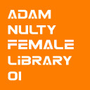 IDDA Adam Nulty Toth Library女性01,适用于Meshmixer-F01 Anteriores Shape,Jan Hajto