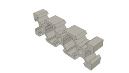 20mm x 60mm V槽铝型材