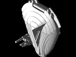 Stargate SG1 Goa'uld Al'kesh/Alkesh��ը��120mm