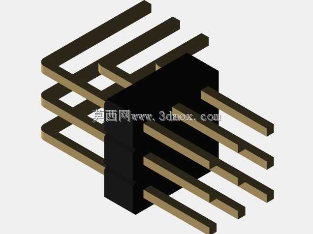 KiCAD��2.54mm��ͷ����ֱ��