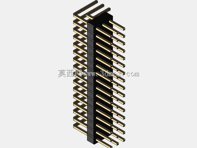KiCAD��2.54mm��ͷ����ֱ��