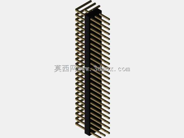 KiCAD��2.54mm��ͷ����ֱ��