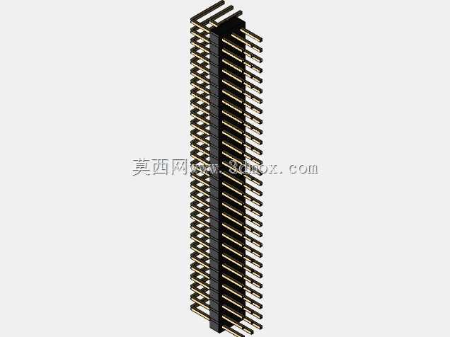 KiCAD��2.54mm��ͷ����ֱ��