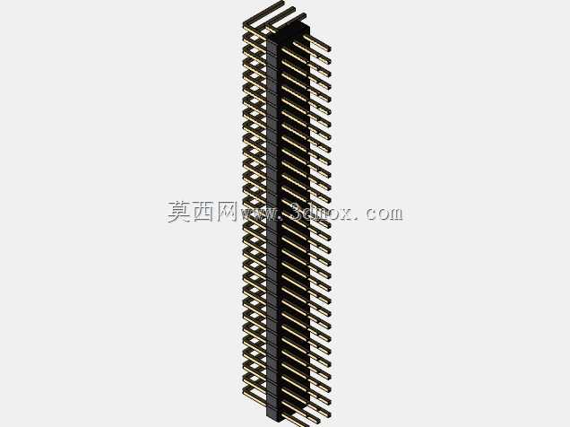 KiCAD��2.54mm��ͷ����ֱ��
