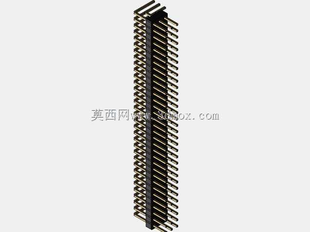 KiCAD��2.54mm��ͷ����ֱ��