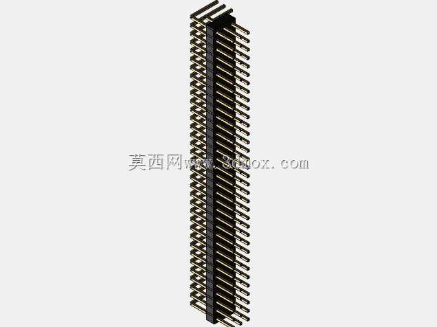 KiCAD��2.54mm��ͷ����ֱ��