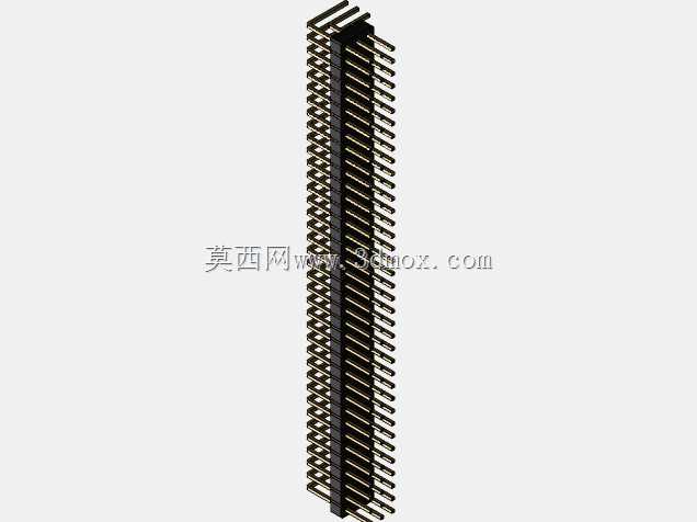 KiCAD��2.54mm��ͷ����ֱ��
