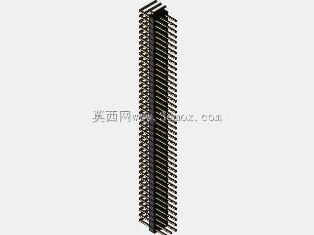 KiCAD��2.54mm��ͷ����ֱ��