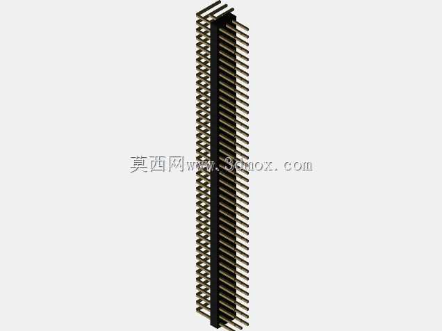 KiCAD��2.54mm��ͷ����ֱ��