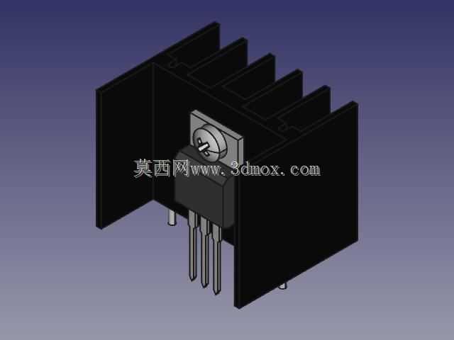 KiCAD��ɢ����30x25x25mm