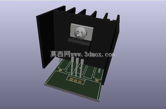 KiCAD��ɢ����30x25x25mm