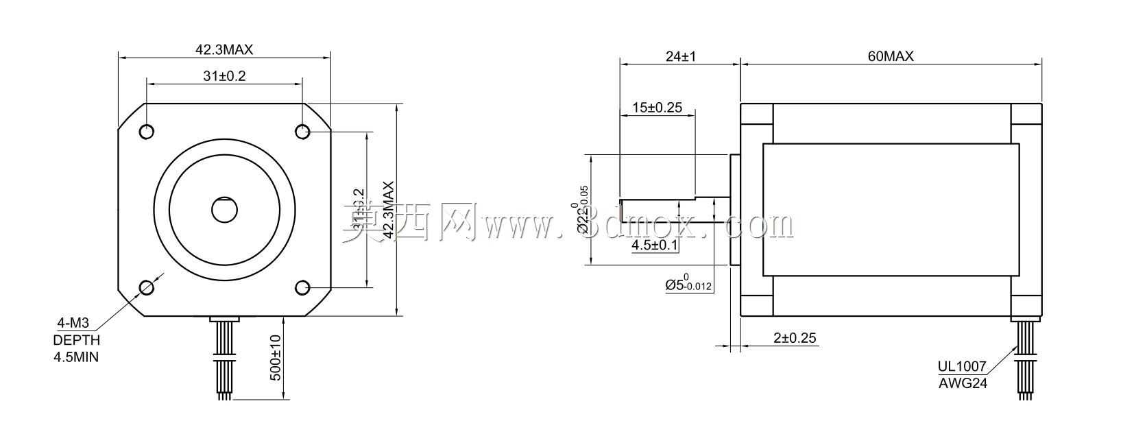 NEMA17 x 60