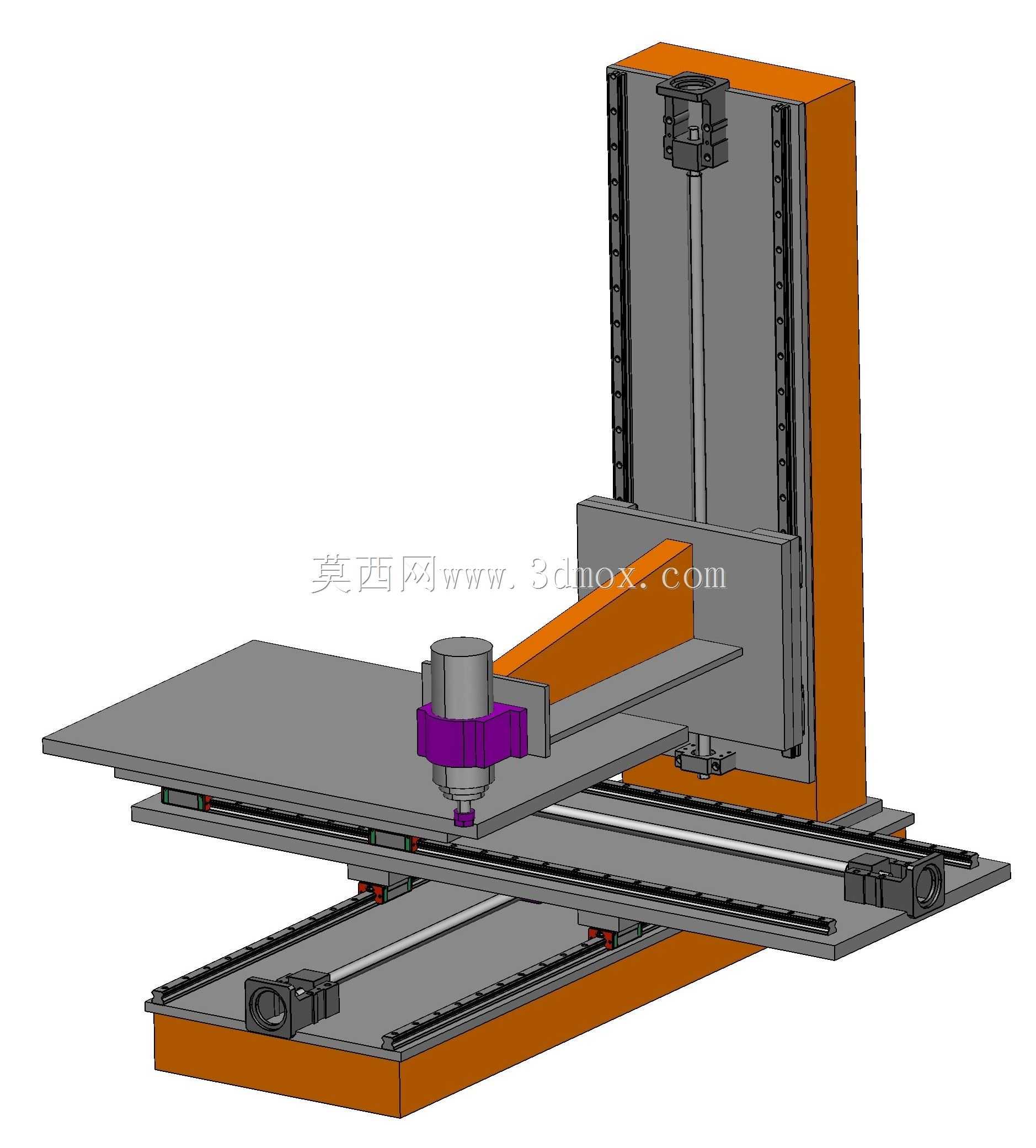 简单、轻便的CNC(VMC)