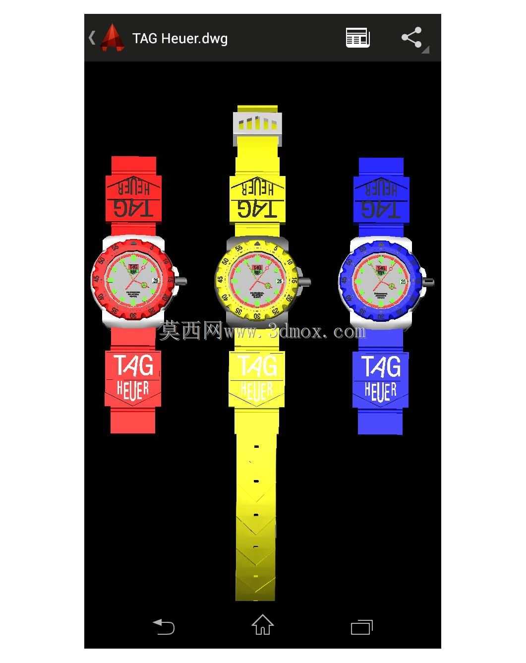 3D F1 TAG HEUER���
