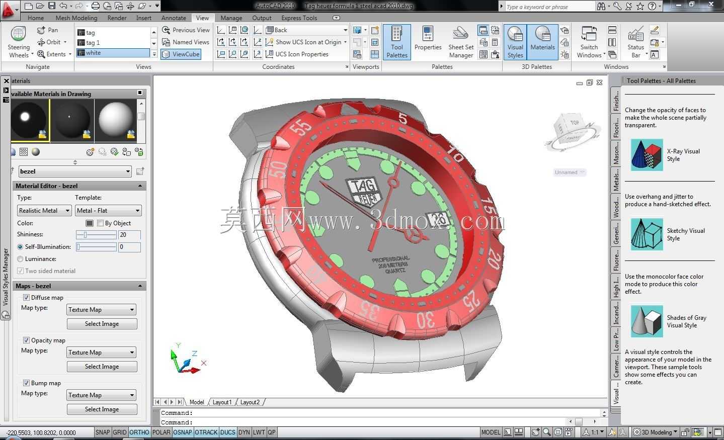 3D F1 TAG HEUER���