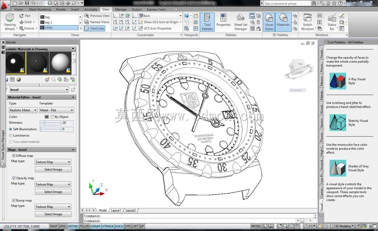 3D F1 TAG HEUER���