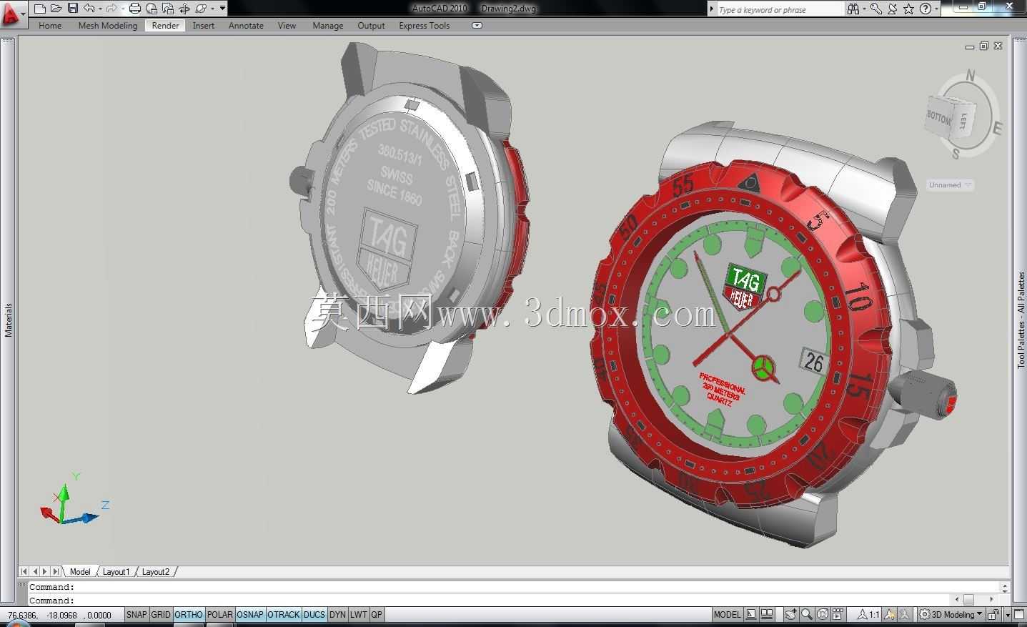 3D F1 TAG HEUER���
