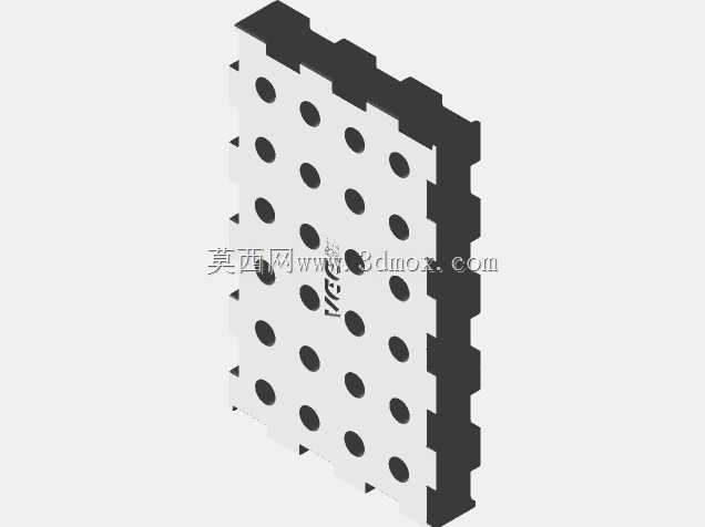 Adam Nulty设计的IDDA CAD砌块墙砖