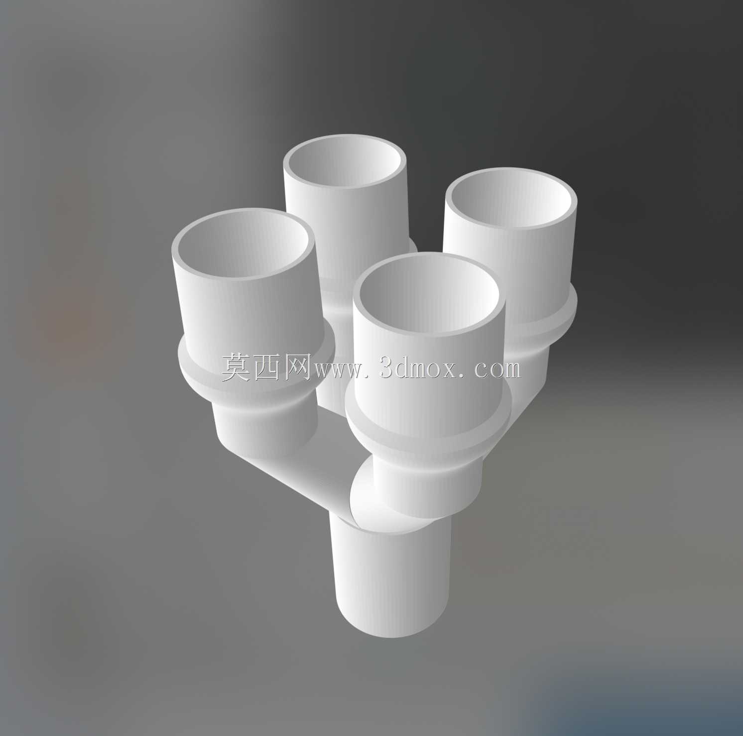 四联呼吸器/呼吸机管道分离器Rev5\u0026小型平台