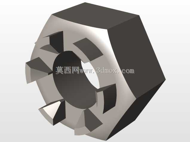 UN0240槽形螺母(UNC螺纹)