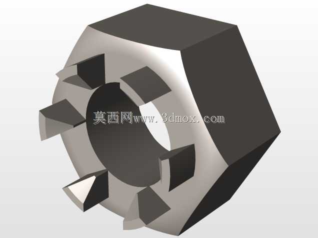 UN0240槽形螺母(UNC螺纹)