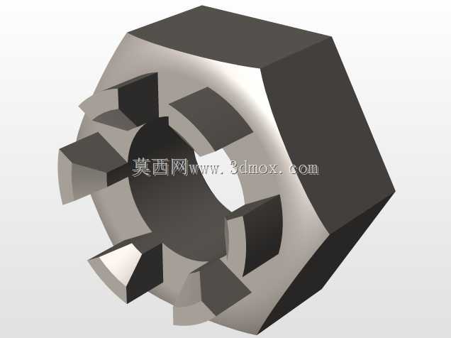 UN0240槽形螺母(UNC螺纹)
