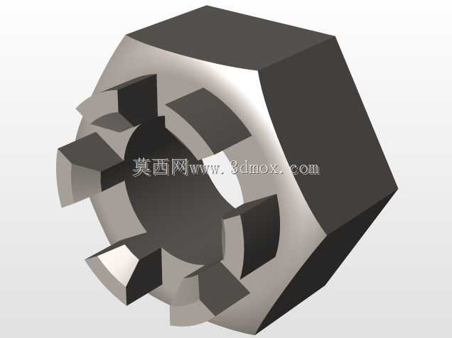 UN0240槽形螺母(UNC螺纹)