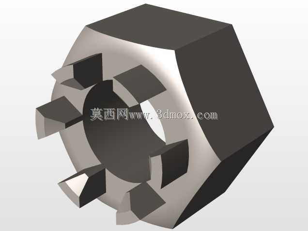 UN0240槽形螺母(UNC螺纹)