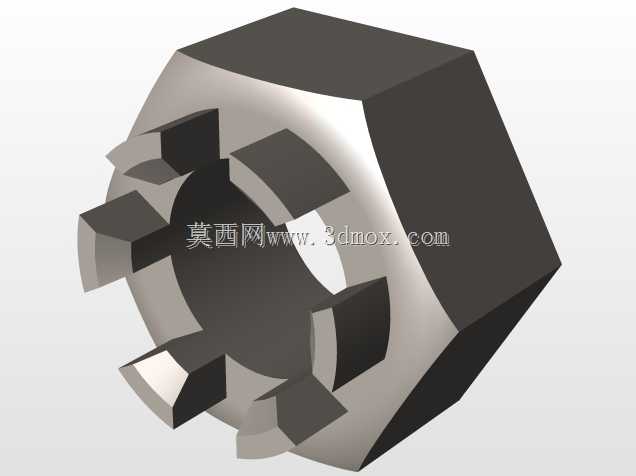 UN0240槽形螺母(UNC螺纹)