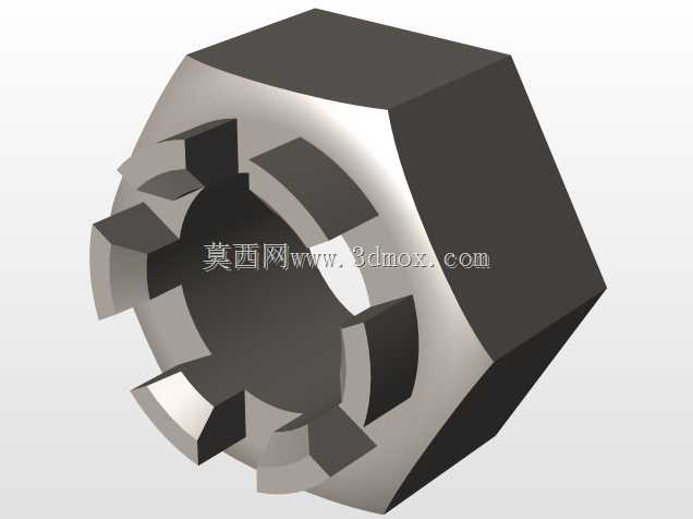 UN0240槽形螺母(UNC螺纹)