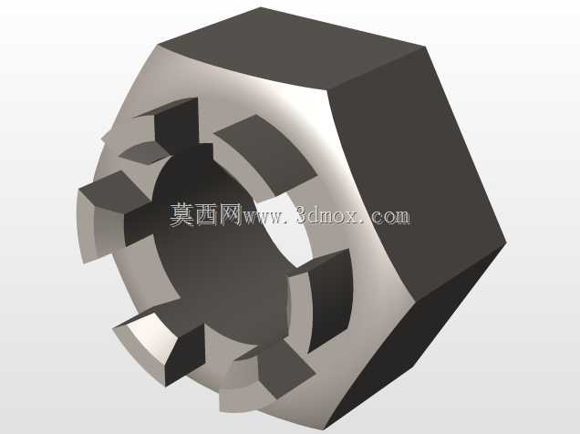 UN0240槽形螺母(UNC螺纹)
