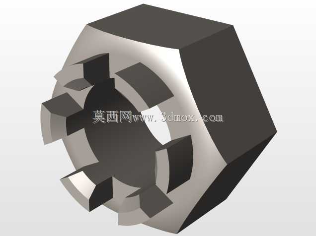 UN0240槽形螺母(UNC螺纹)