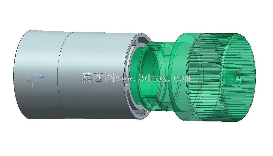 22-30mm锥形推压配合适配器3D打印