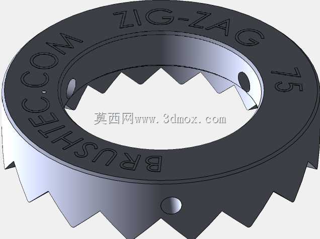 75mm之字形端锁帽重型