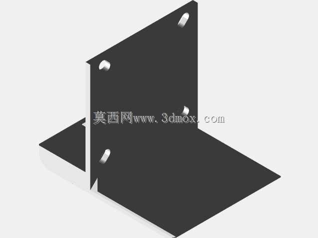 Tronxy X3零件冷却风扇导管。