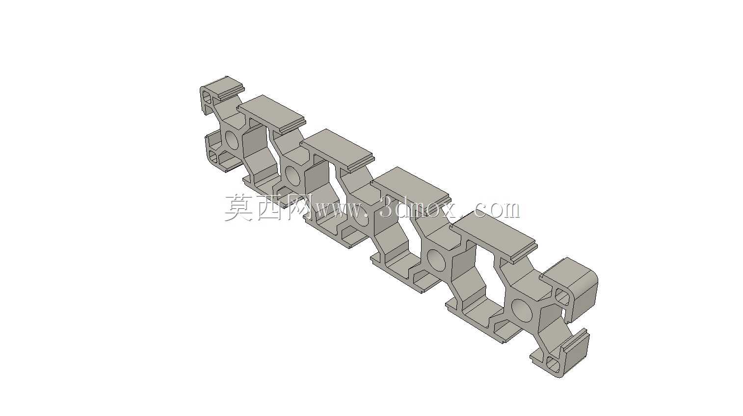 30mm x 150mm铝挤压型材
