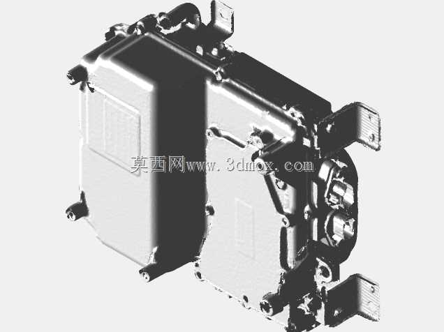 三菱欧蓝德Phev后逆变器